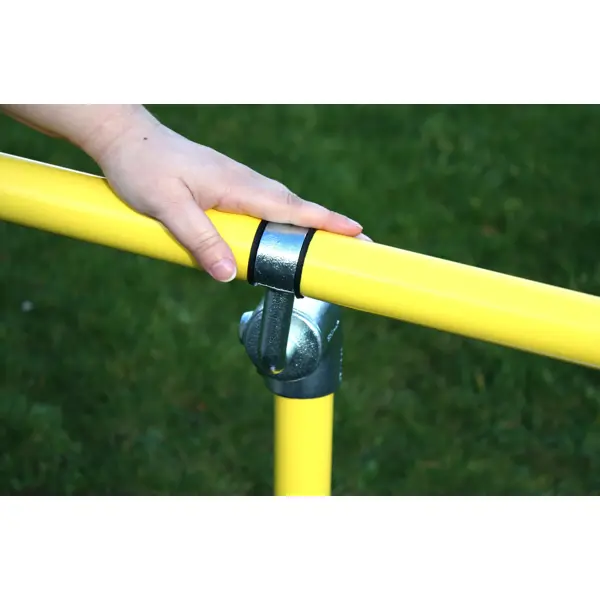 Konstrukční fitinka, spojka ocelových trubek pr. 33,7 mm | pr. 42,4 mm – redukční odbočka 101-B34/C42